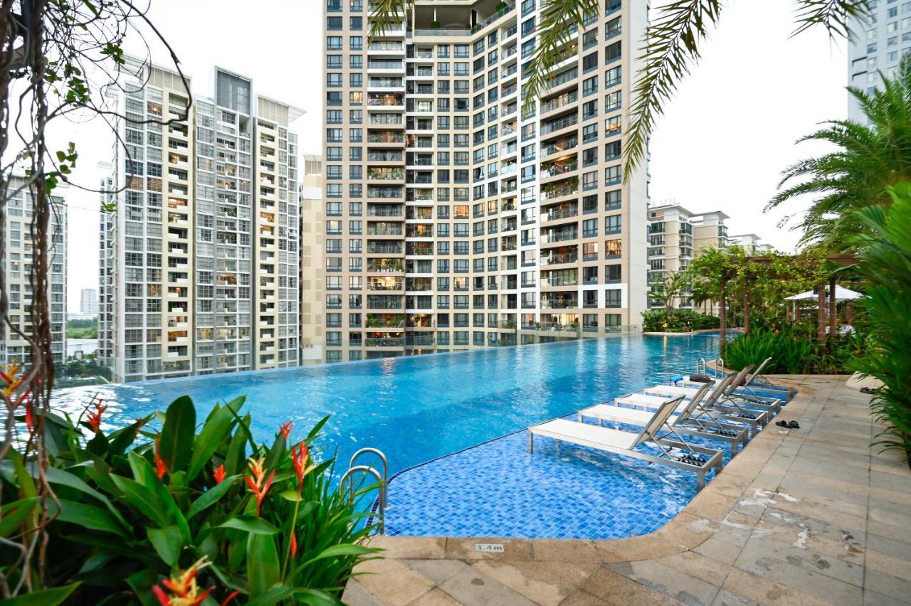 Estella Heights Saigon City View 2Br Apartment & Pool, Хошимин Экстерьер фото